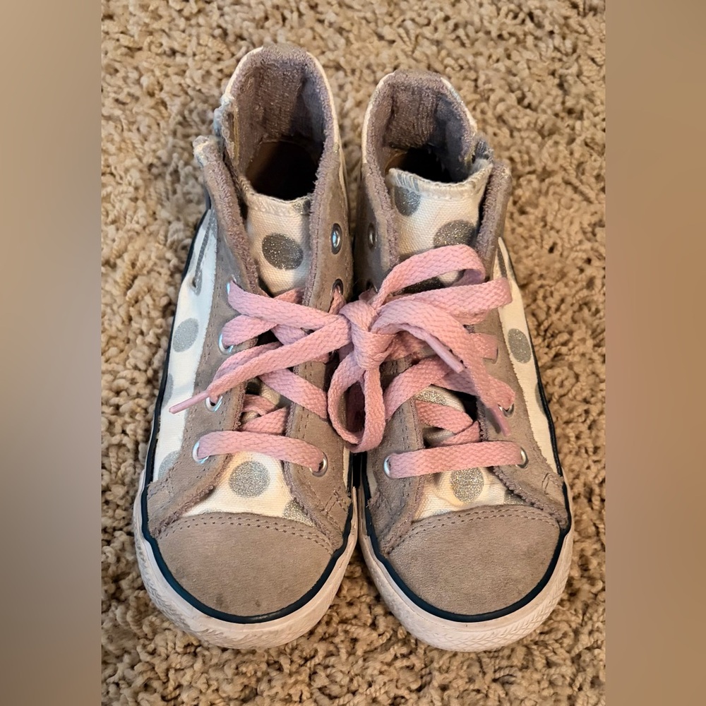 Converse all stars Polka Dot High-Top Sneakers for Kids